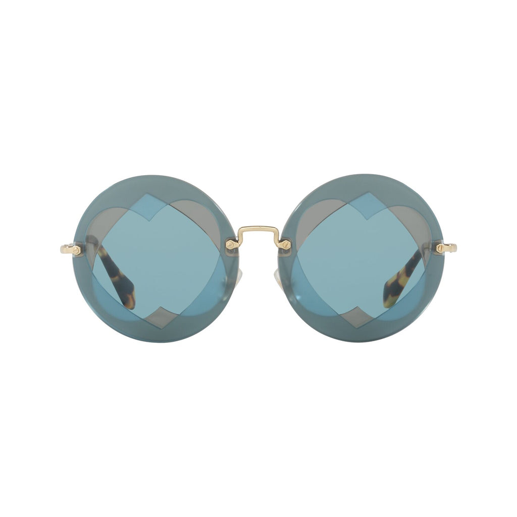 Miu Miu Round Sunglasses MU 01SS - MU 01SS VA06P2