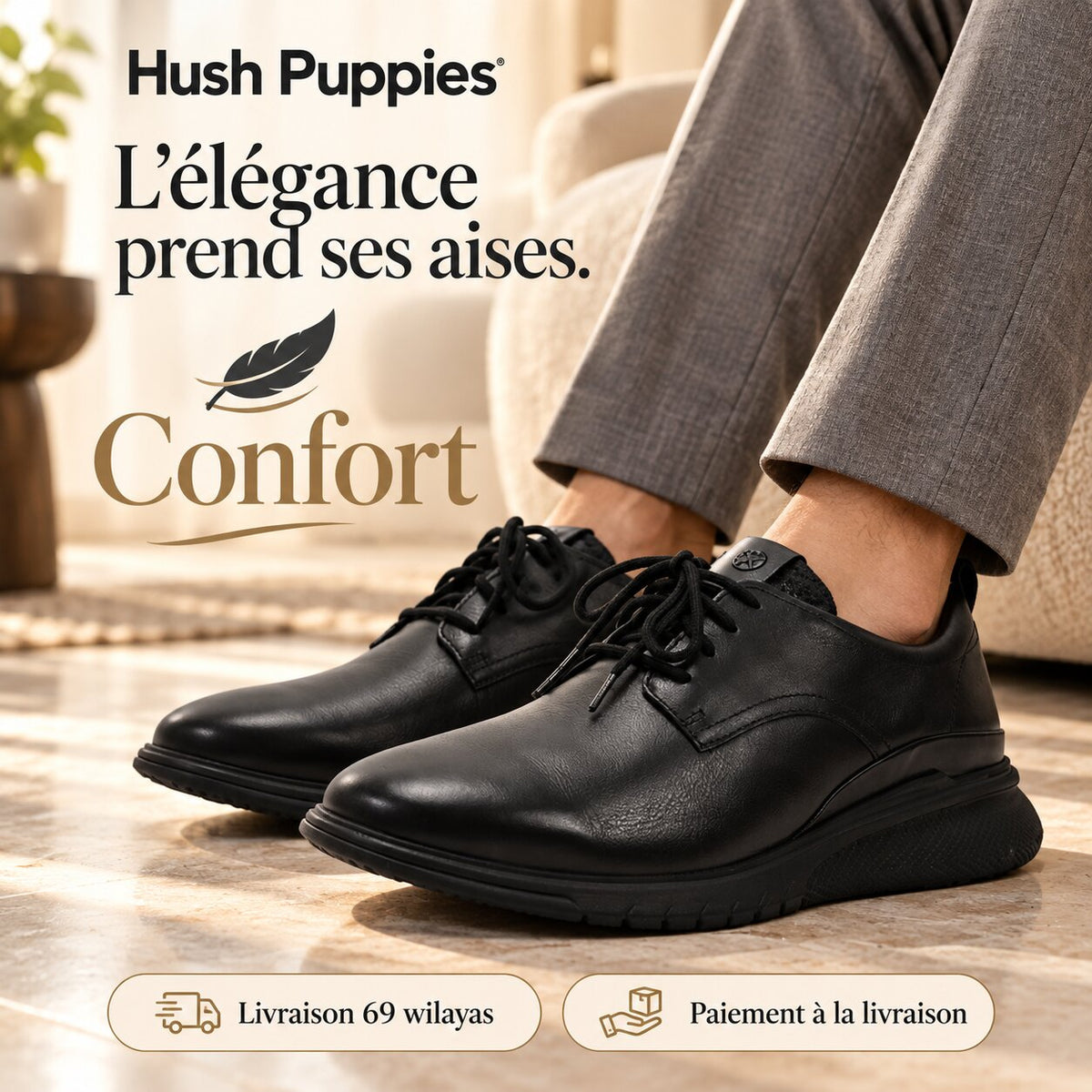 HUSH PUPPIES FOOTWEAR - HM02254-007