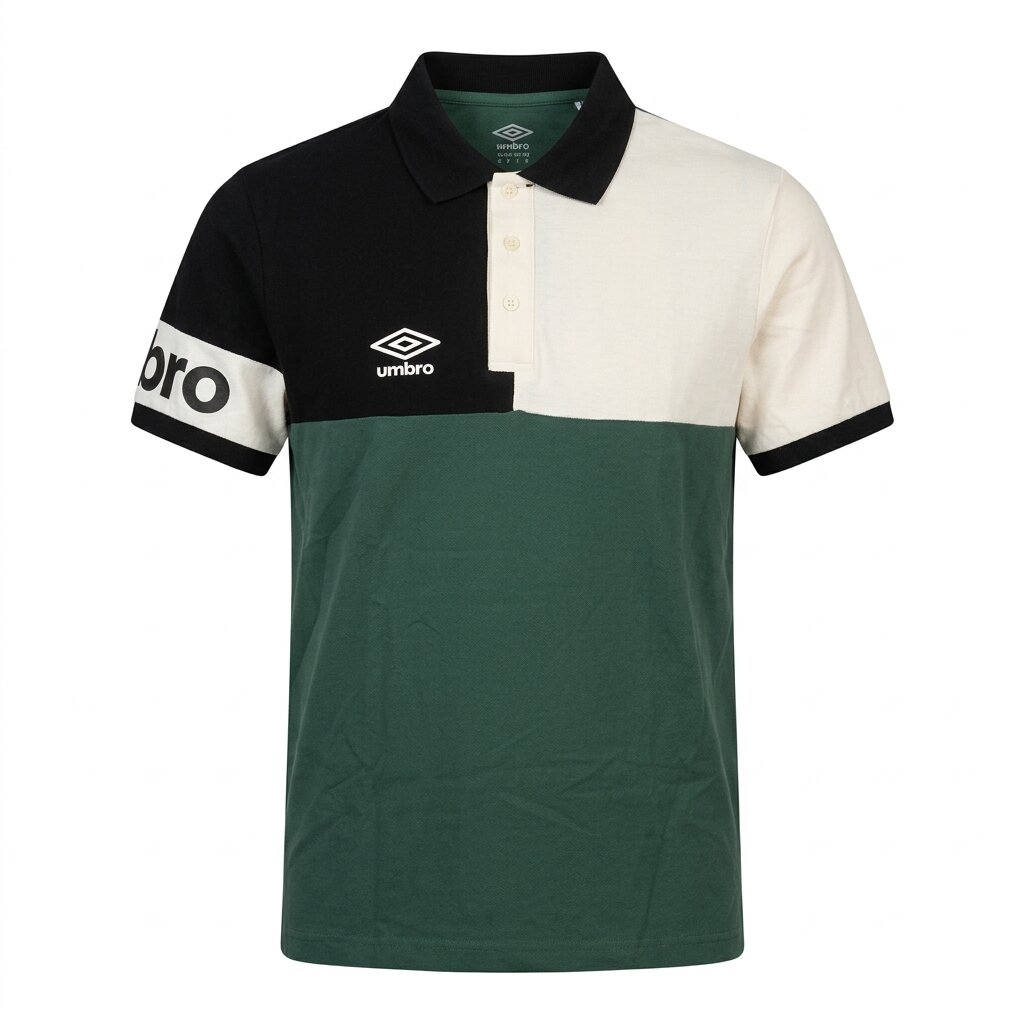 UMBRO POLOS ORIGINAL HOMME VERT COTON - UAA241M012-006