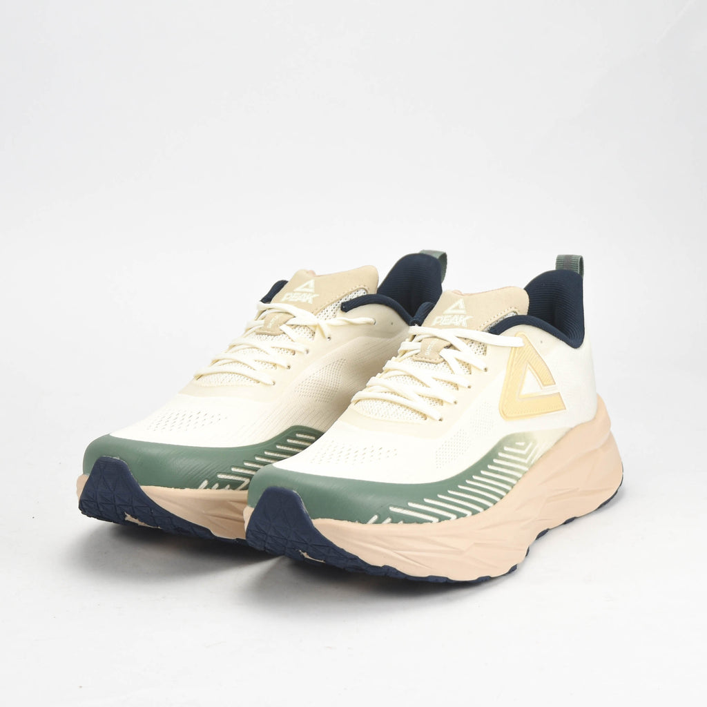 Peak Running Shoes White/Green - EXT52187H-Z483