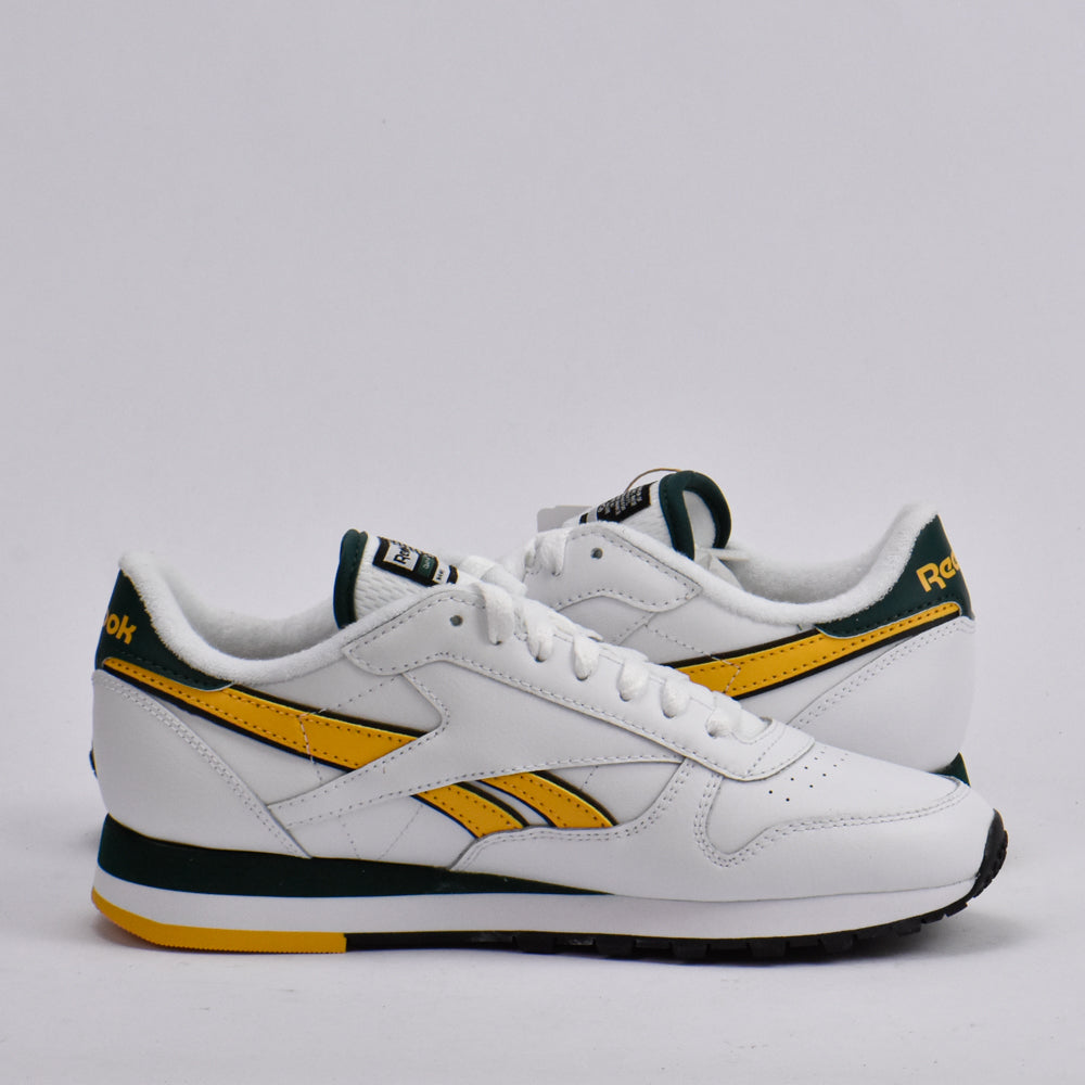 REEBOK CLASSIC LEATHER WHITE/GOLD/GREEN - 100201079