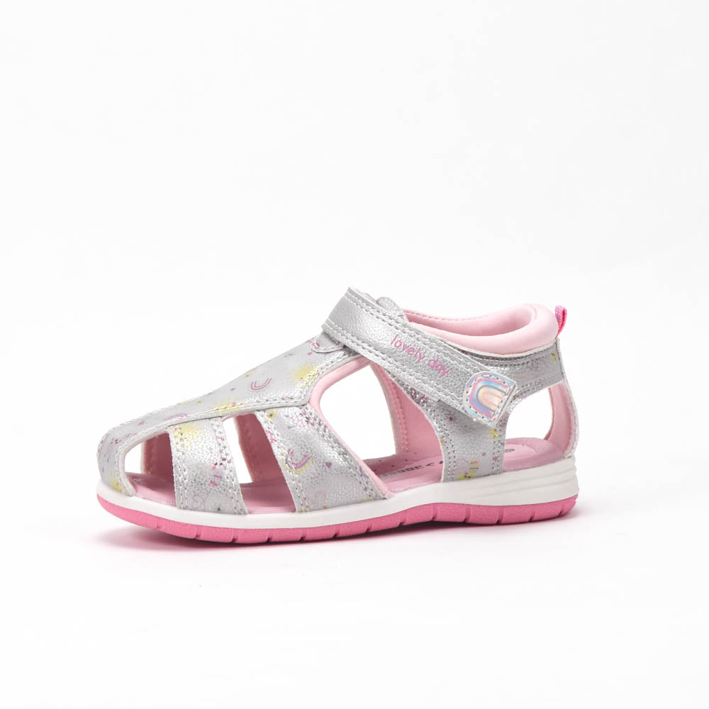 Safety Jogger Sandales Anatomiques Argent Enfant - 607701-SIL-PNK