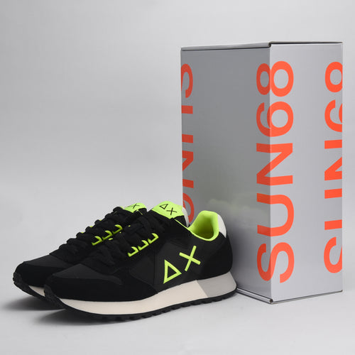BASKET SUN68 JAKI FLUO 11 NERO - Z44115-11