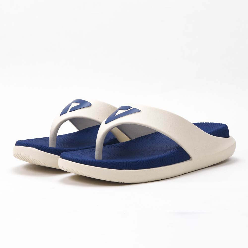 Peak Taichi Beach Sandals White Blue - ET23431L-1133