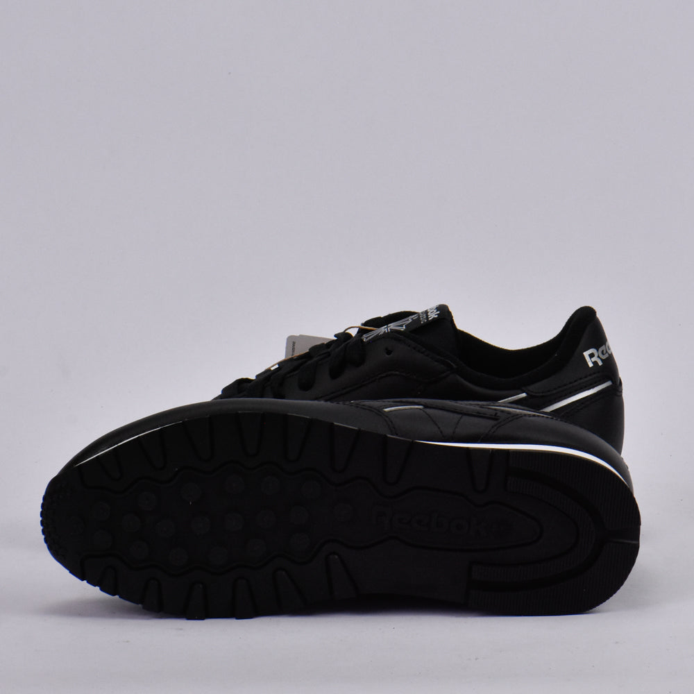 REEBOK CLASSIC LEATHER BLACK/BLACK/WHITE - 100201124