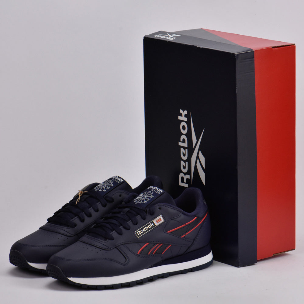 REEBOK CLASSIC LEATHER NAVY/NAVY/WHITE - 100207941
