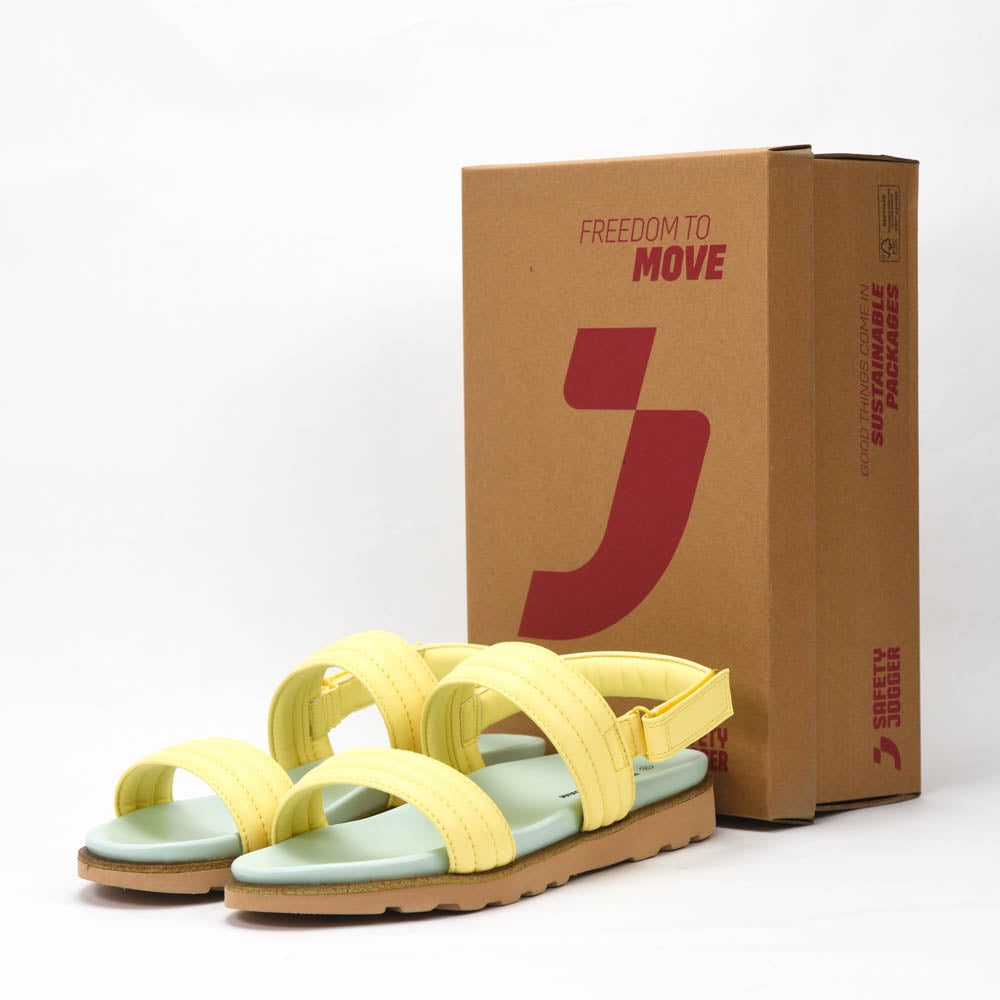Safety Jogger Women Lifestyle Sandals - 613170-YEL-LOW