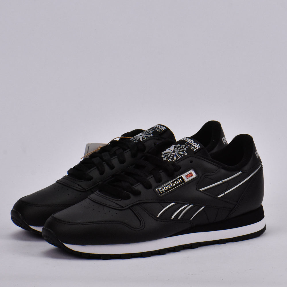 REEBOK CLASSIC LEATHER BLACK/BLACK/WHITE - 100201124