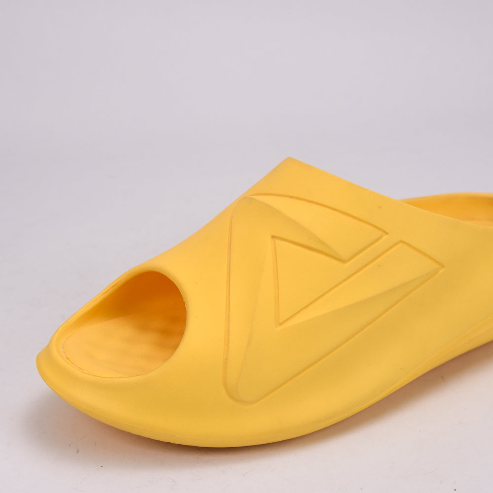 CLAQUETTE PEAK SLIPPERS CHUBBY MUSTARD YELLOW - ET-31797-L
