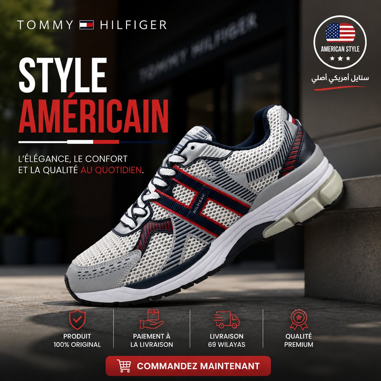 Tommy Hilfiger Casual Sneakers - FWOFW1888A