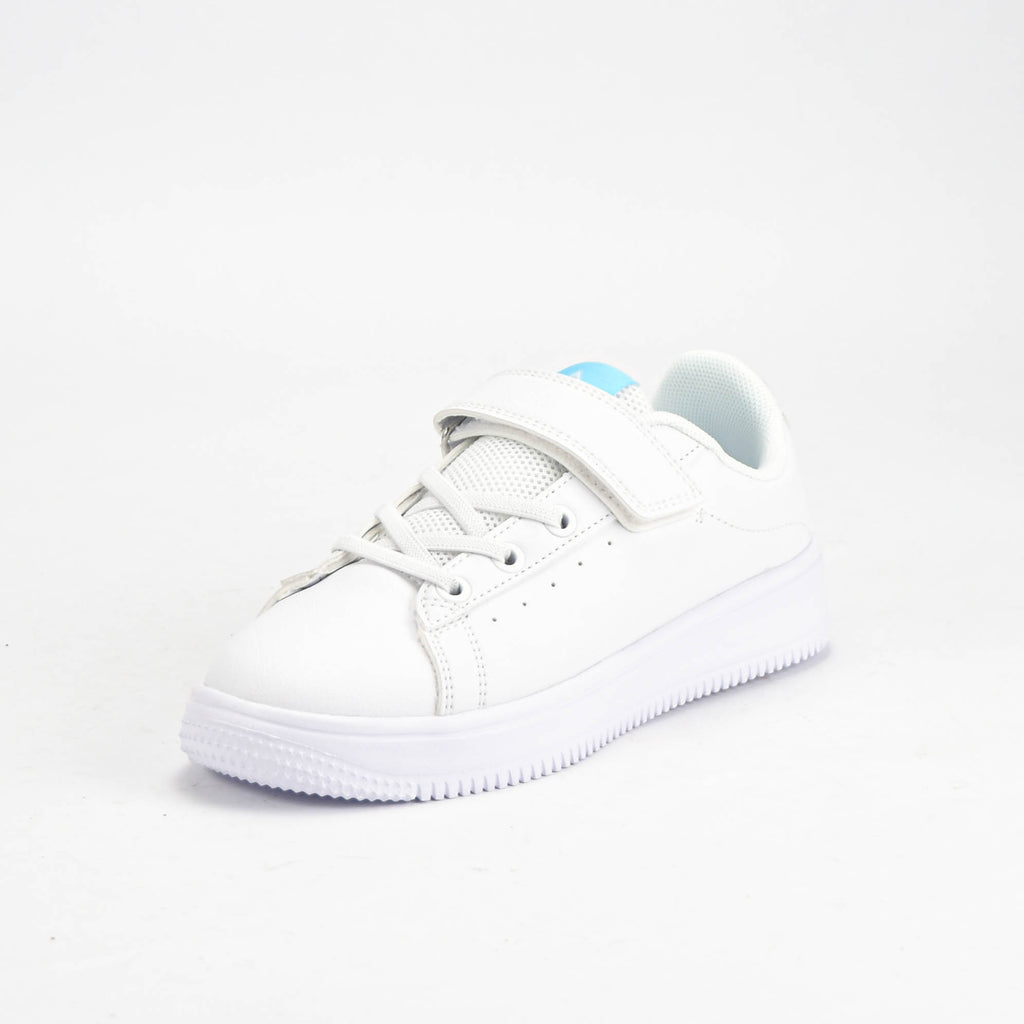 Kids Casual Shoes White Tblue - EK3902B-1037