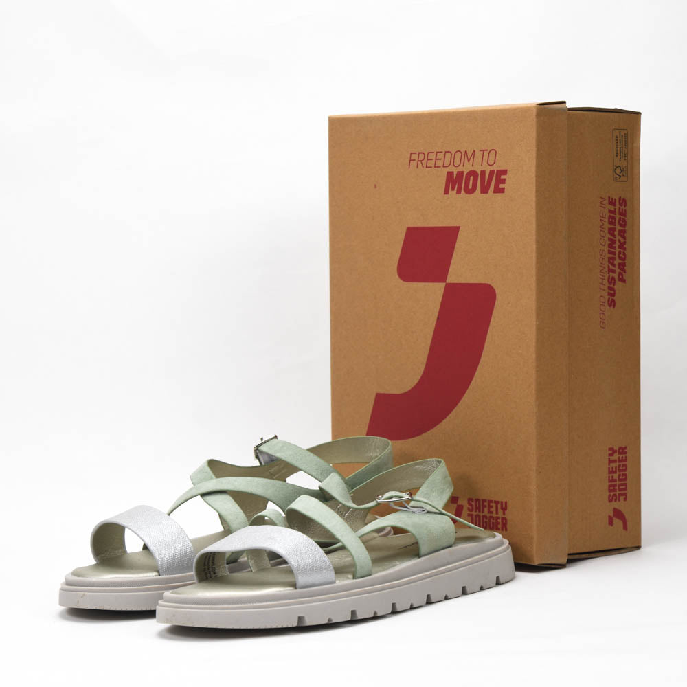 Safety Jogger Sandales Femme - 589563-SIL-MTG