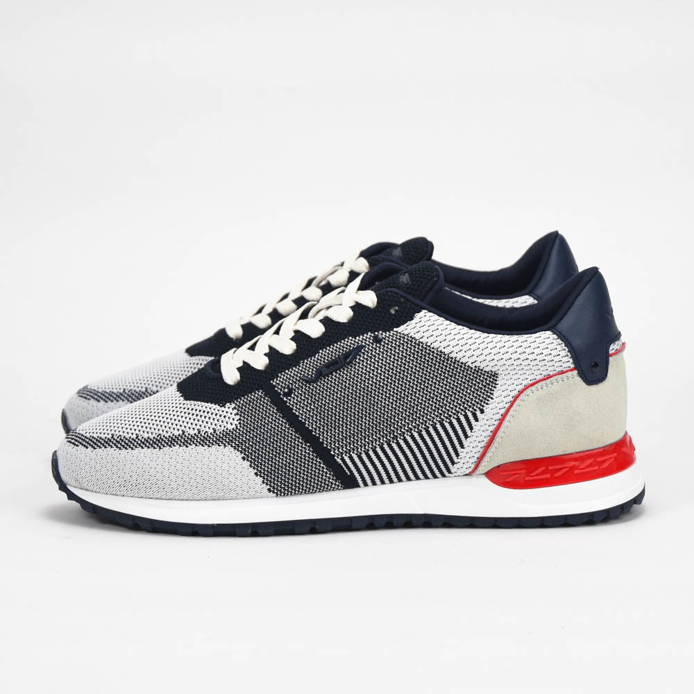 VO7 BASKET MILAN KNIT HOMME GREY - CH-MIL-BWR