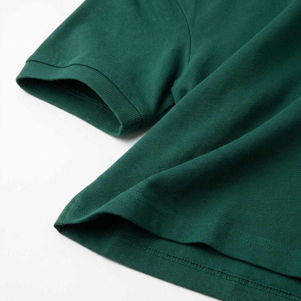 LUMBERJACK MEN POLO ESSENTIALS MINI LOGO GREEN - LBJ69009-GRN