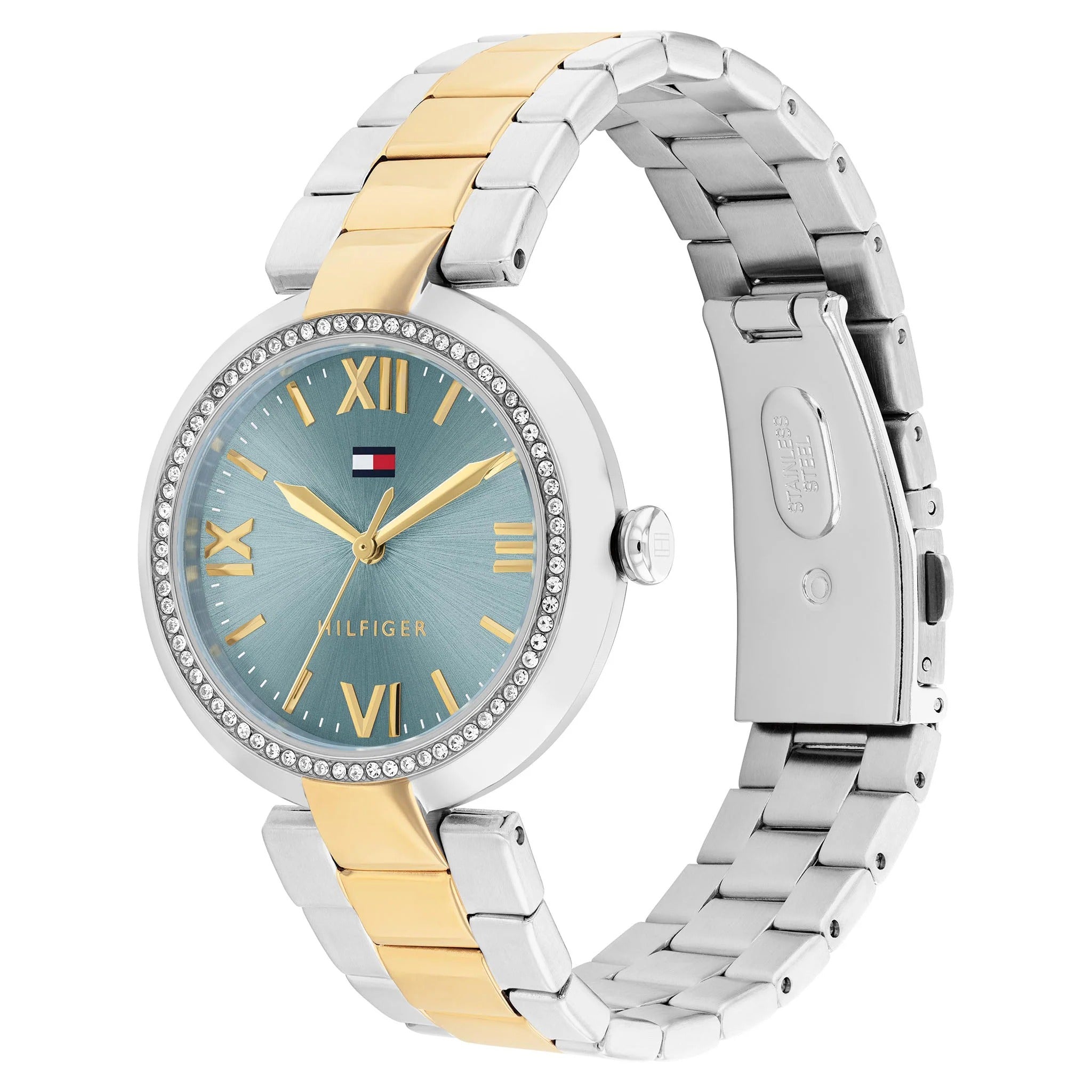 Montre Tommy Hilfiger Two-Tone Steel Light Blue Dial - 1782680