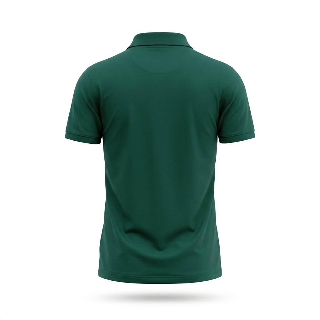 LUMBERJACK MEN POLO ESSENTIALS MINI LOGO GREEN - LBJ69009-GRN