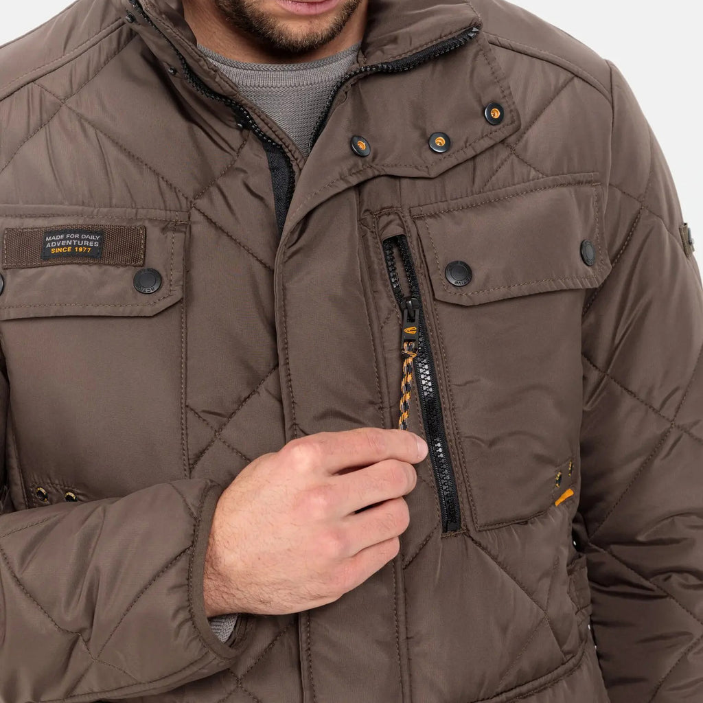 CAMEL ACTIVE Functional jacket with diamond quilting - 420600-2O67-27