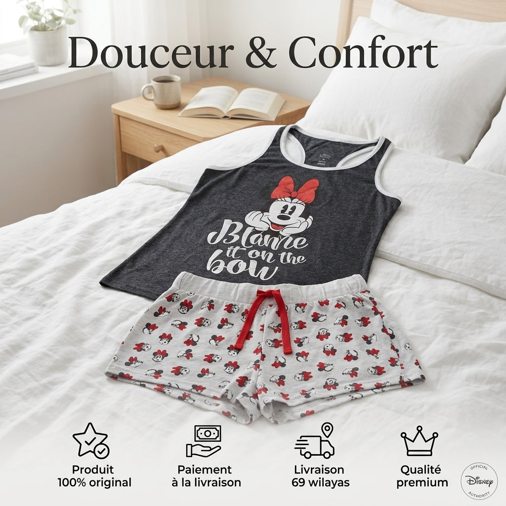 Pyjama d'Été Femme Disney Minnie Mouse - 677101
