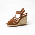 ANDRÉ SANDALES FEMME JULY CUIR MARRON - 52314689623
