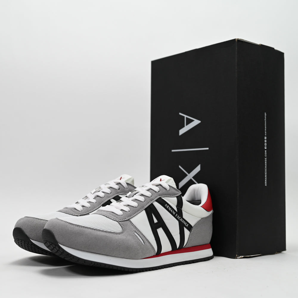 Armani Exchange Retro Running Sneakers - XUX017-XCC68-GR