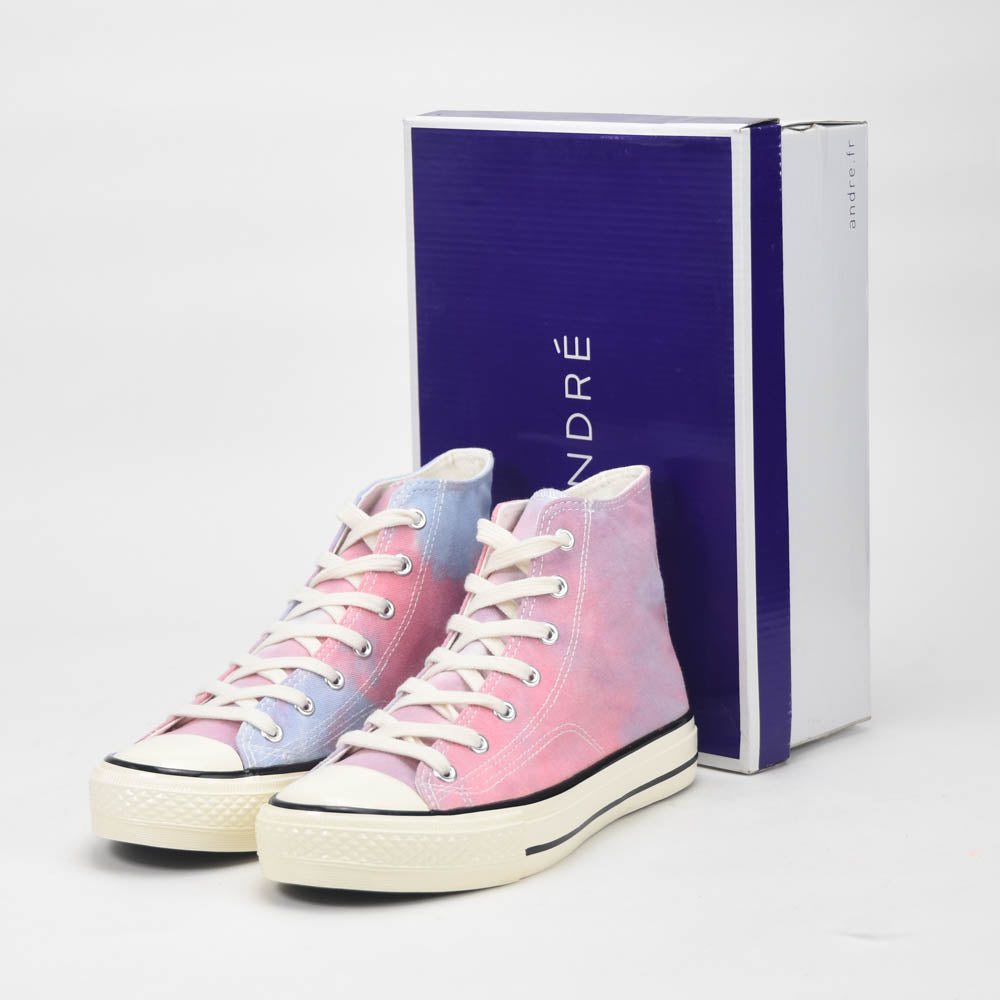ANDRÉ BASKETS MONTANTES FEMME HEAVEN ROSE BLEU - 52149981607