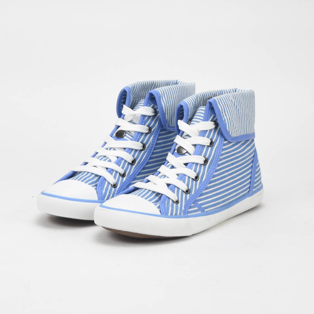 ANDRÉ BASKETS MONTANTES FEMME GIROFLE BLUE - 52149481207