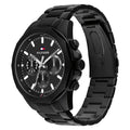 Montre Tommy Hilfiger Lars Black Stainless Steel Geometric Dial - 1710653