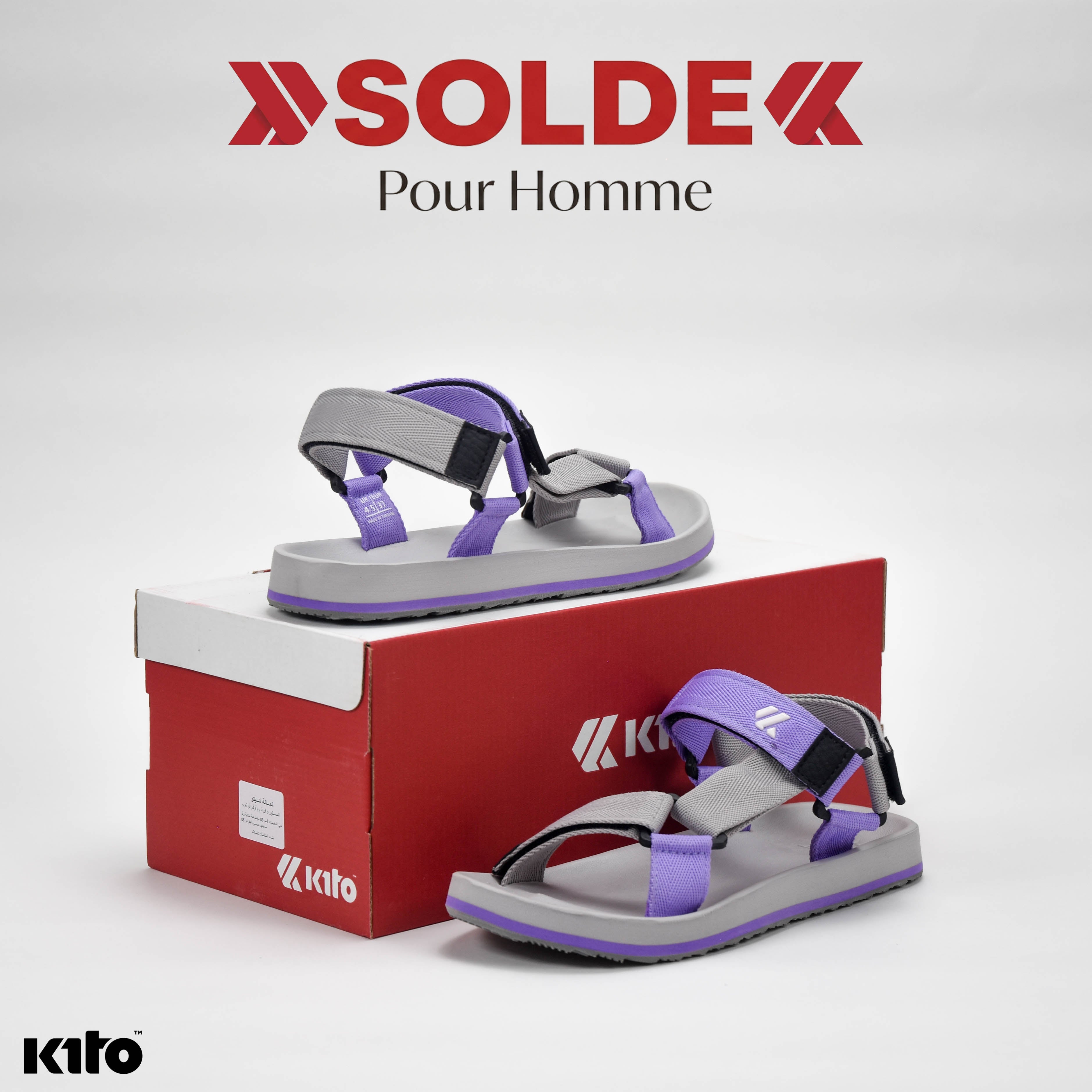 SANDAL KITO - AC27W-PURPLE/VIOLET