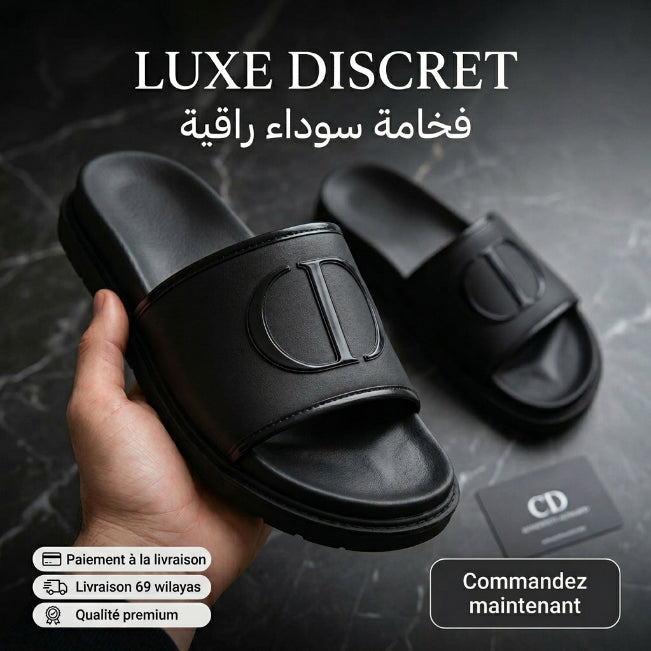 CLAQUETTES POUR HOMME - C-03-NOIR