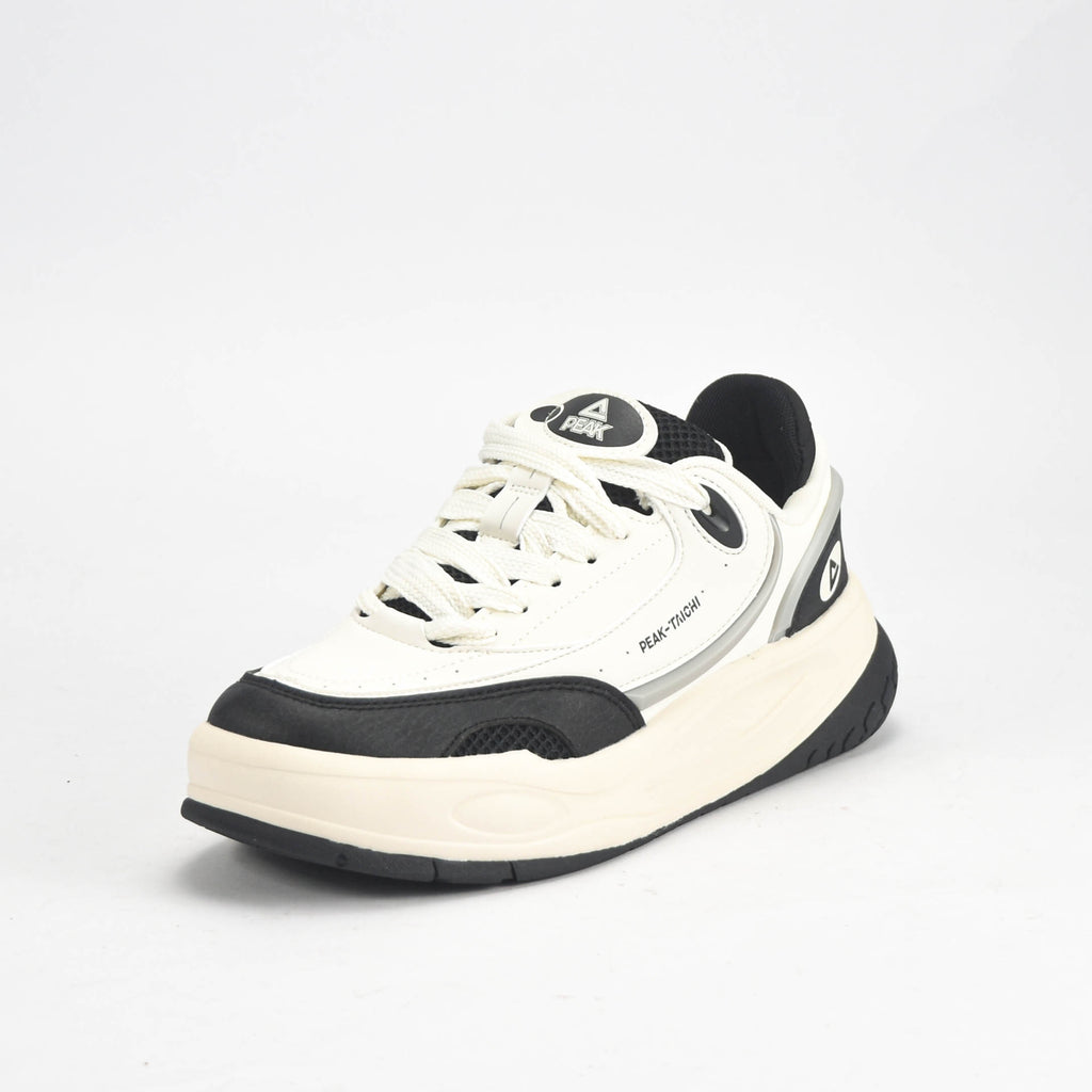 Peak Taichi Casual Shoes Canvas White/Black - DB530128-Z487