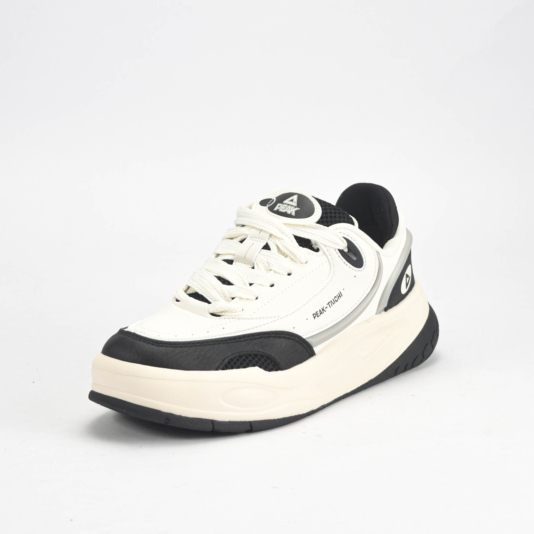 Peak Taichi Casual Shoes Canvas White/Black - DB530128-Z487