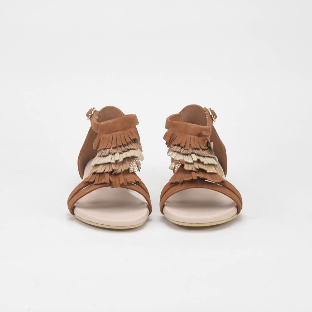 ANDRÉ SANDALES FEMME BRIANA DAIM MARRON - 52321630637