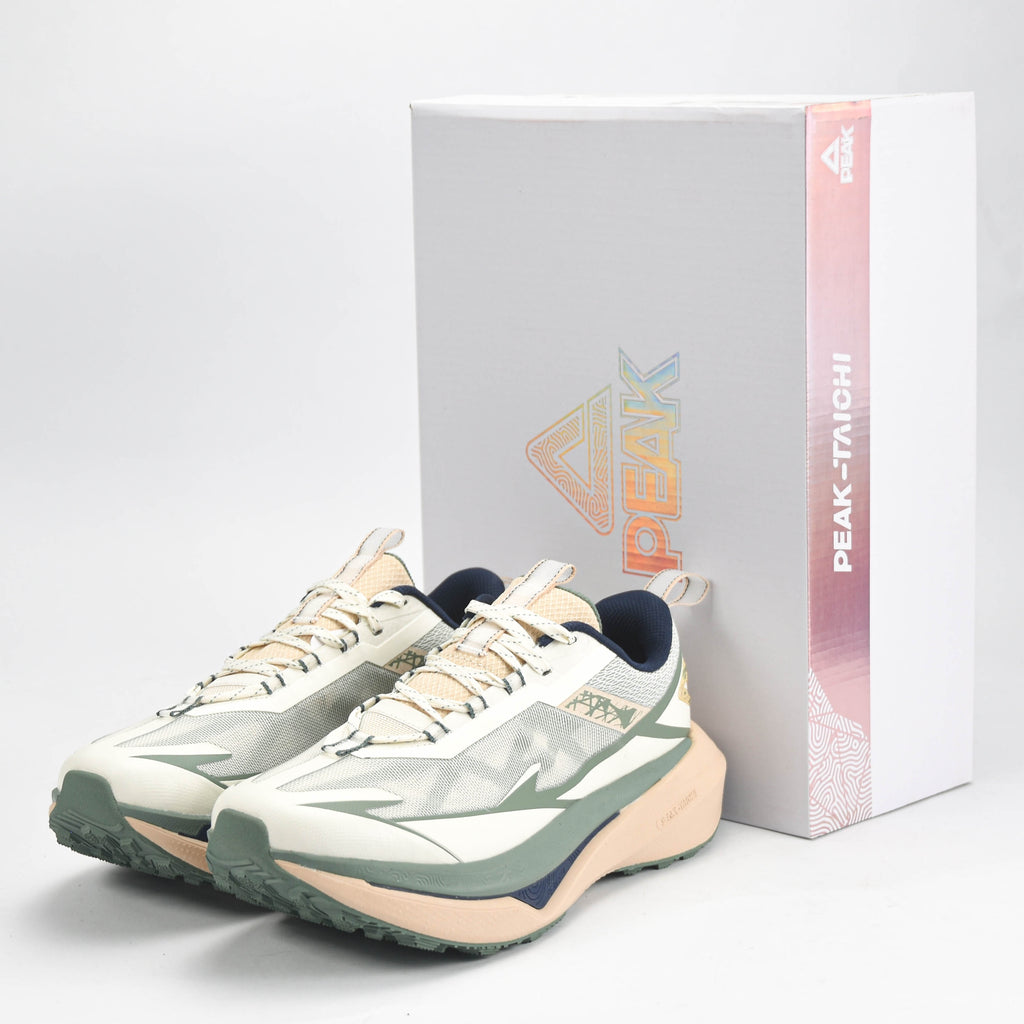 Peak Taichi Sports Shoes White/Green - EXT52161H-Z483