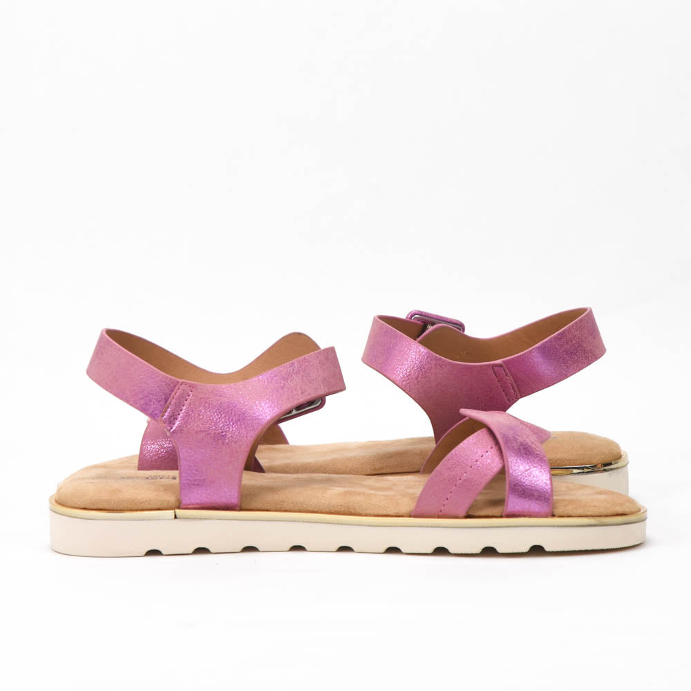 Safety Jogger Cross-Strap Buckle Sandals - 610141-FUC