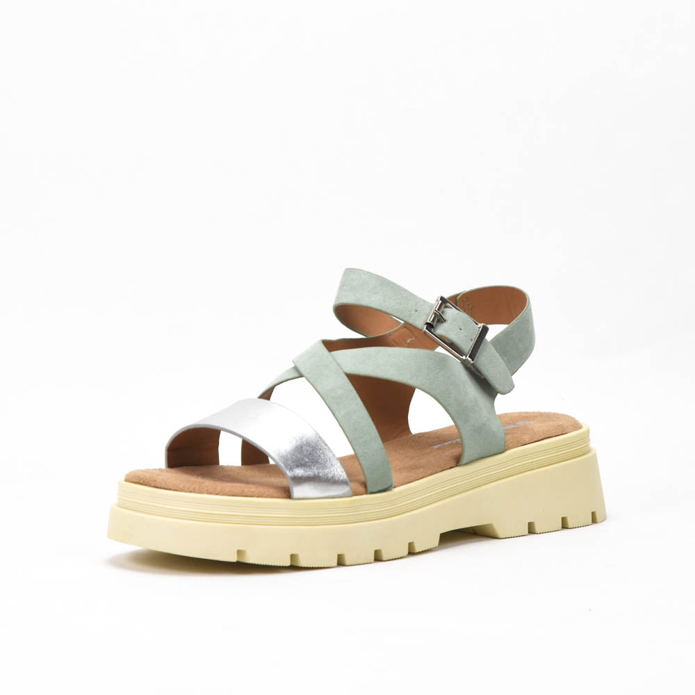Safety Jogger Sandales Jeune Fille Métallisées - 590033-SIL-MTG
