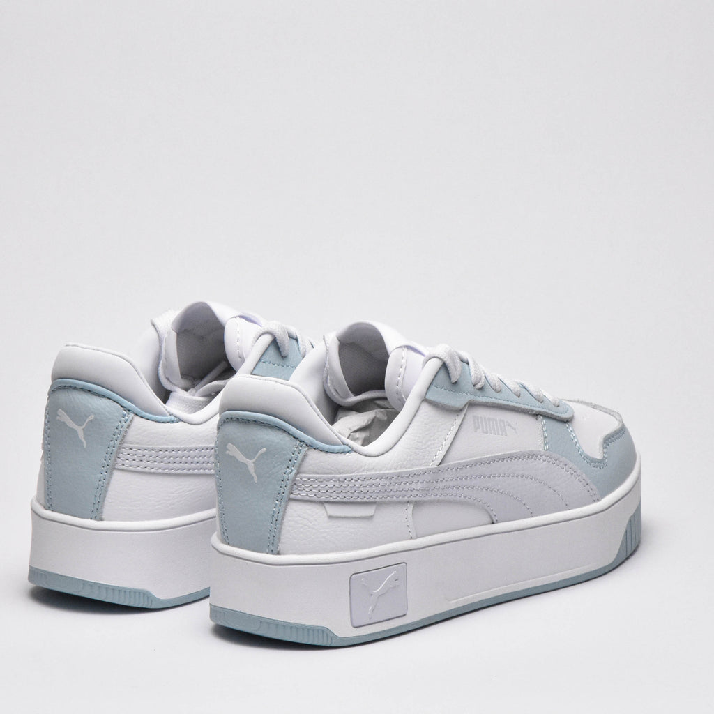 PUMA CARINA STREET JR WHITE SILVER MIST - 393846-07