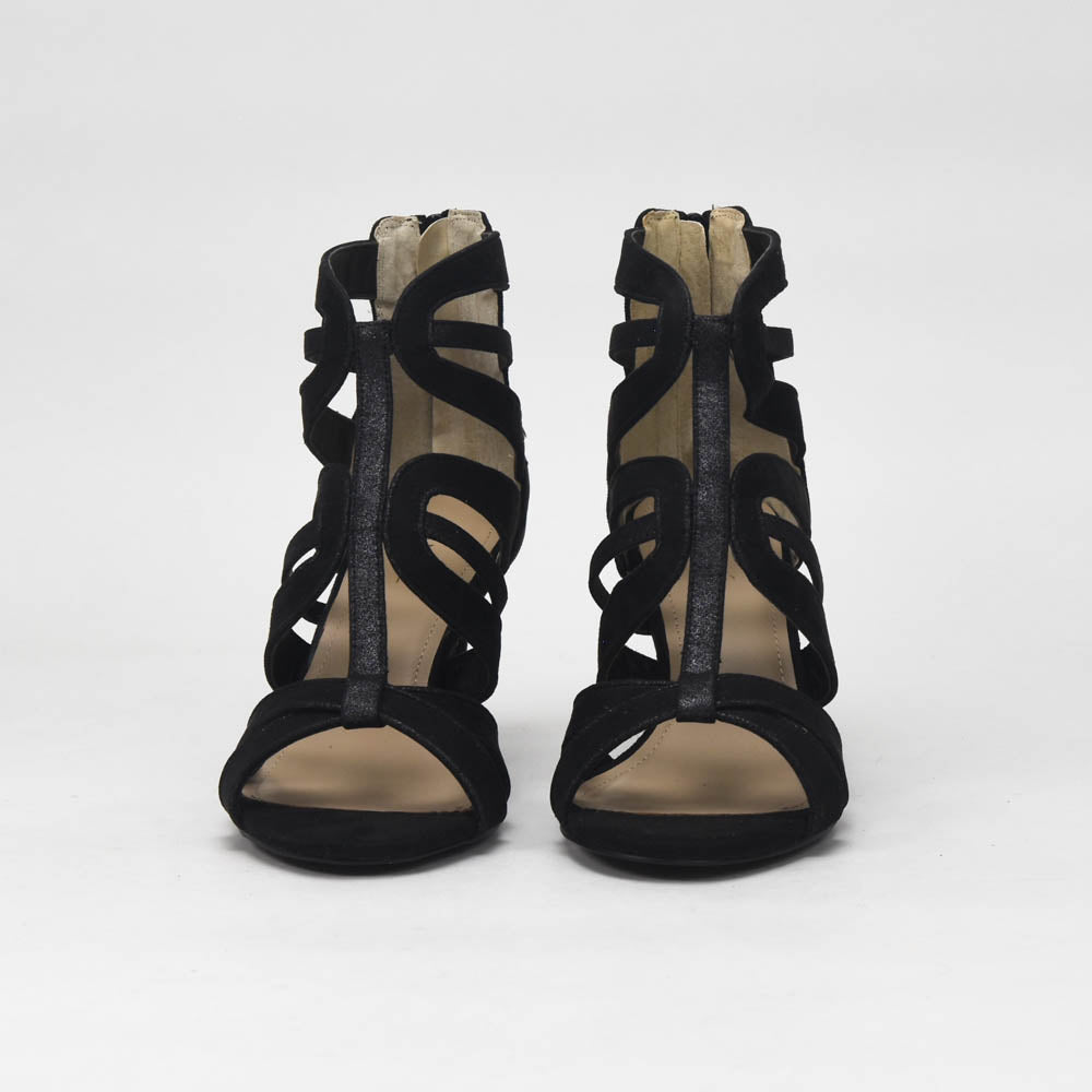 ANDRÉ ESCARPINS FEMME CHILI NOIR - 52314158407