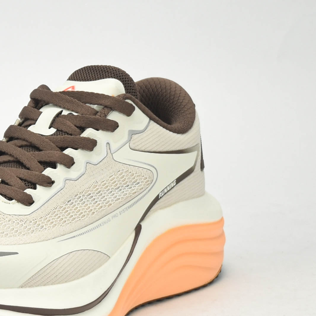 Peak Tiachi Sports Shoes Off White/Brown - EXT53227H-Z491
