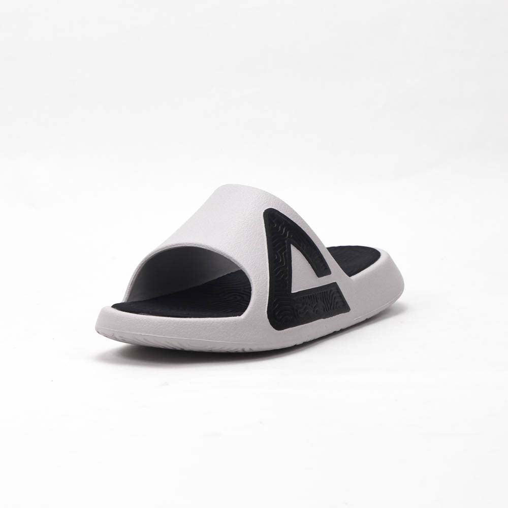 PEAK MEN TAICHI SLIPPERS LT GREY BLACK - ET59095L-Y210
