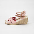 ANDRÉ SANDALES FEMME PAULETTA TEXTILE ROUGE - 52314788600