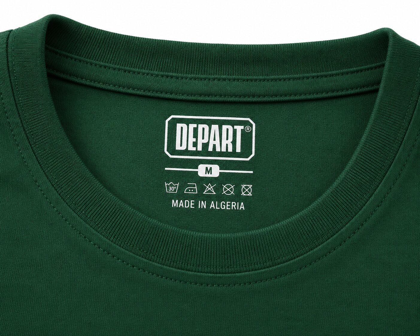 Départ Homme T-shirt Oversize Vert - MT319-G23-014088