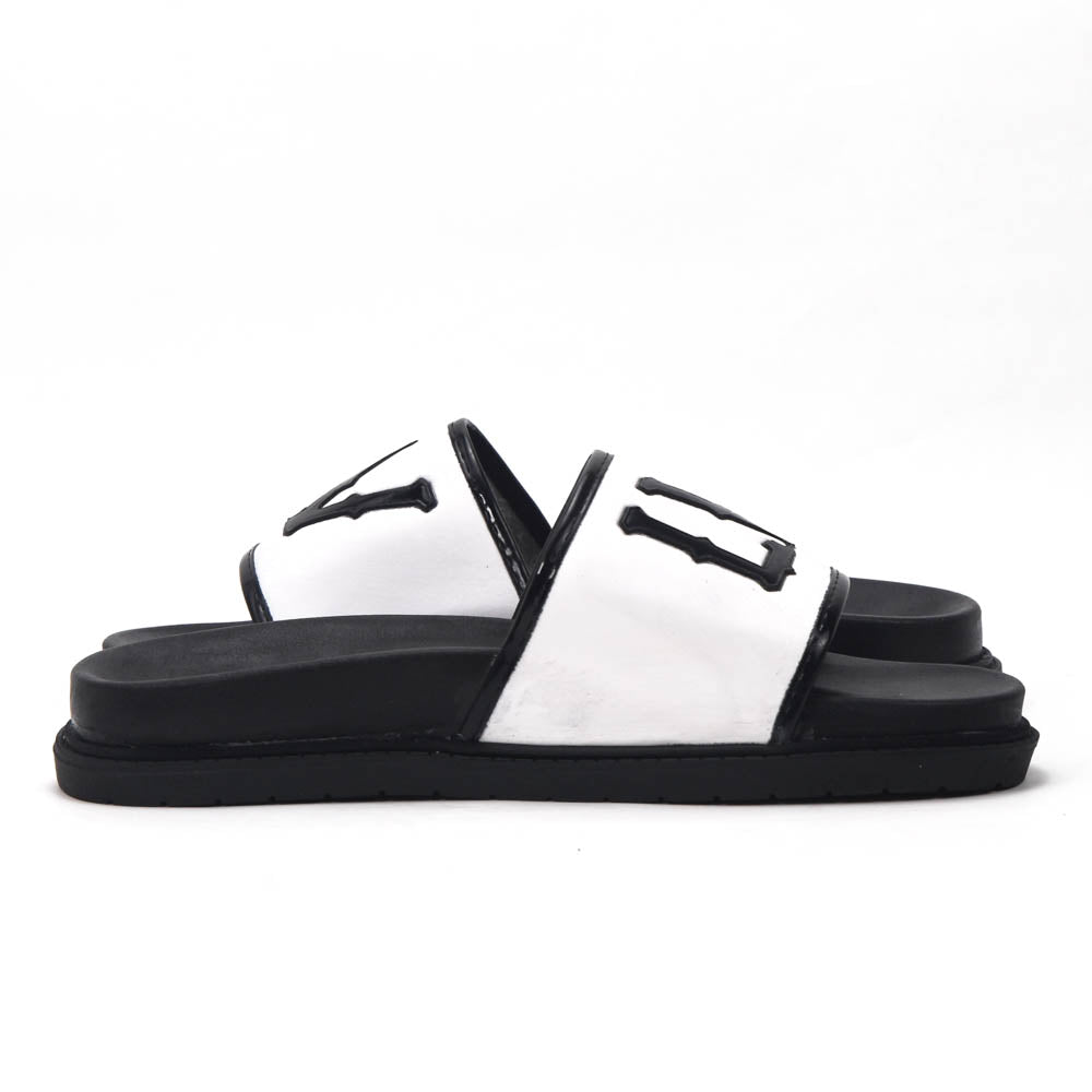 CLAQUETTS POUR HOMME - LV-01-BLANC