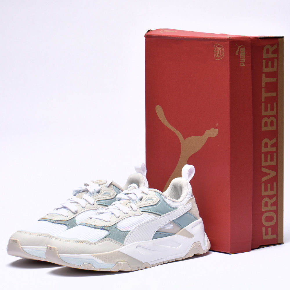 PUMA TRINITY WARM WHITE WHITE TURQUOISE - 389289-28