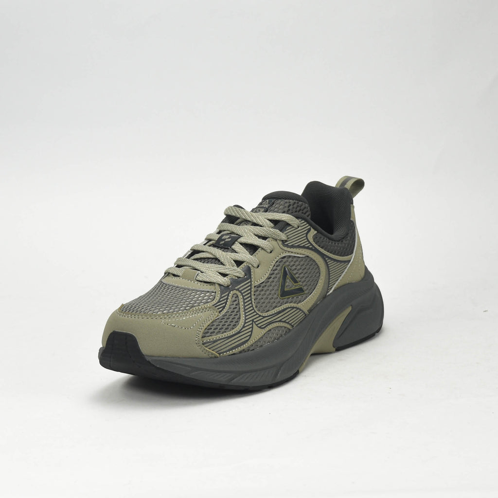 Peak Taichi Training Running Shoes Asphalt Green/Magnetic Grey - EXT54437H-N59D