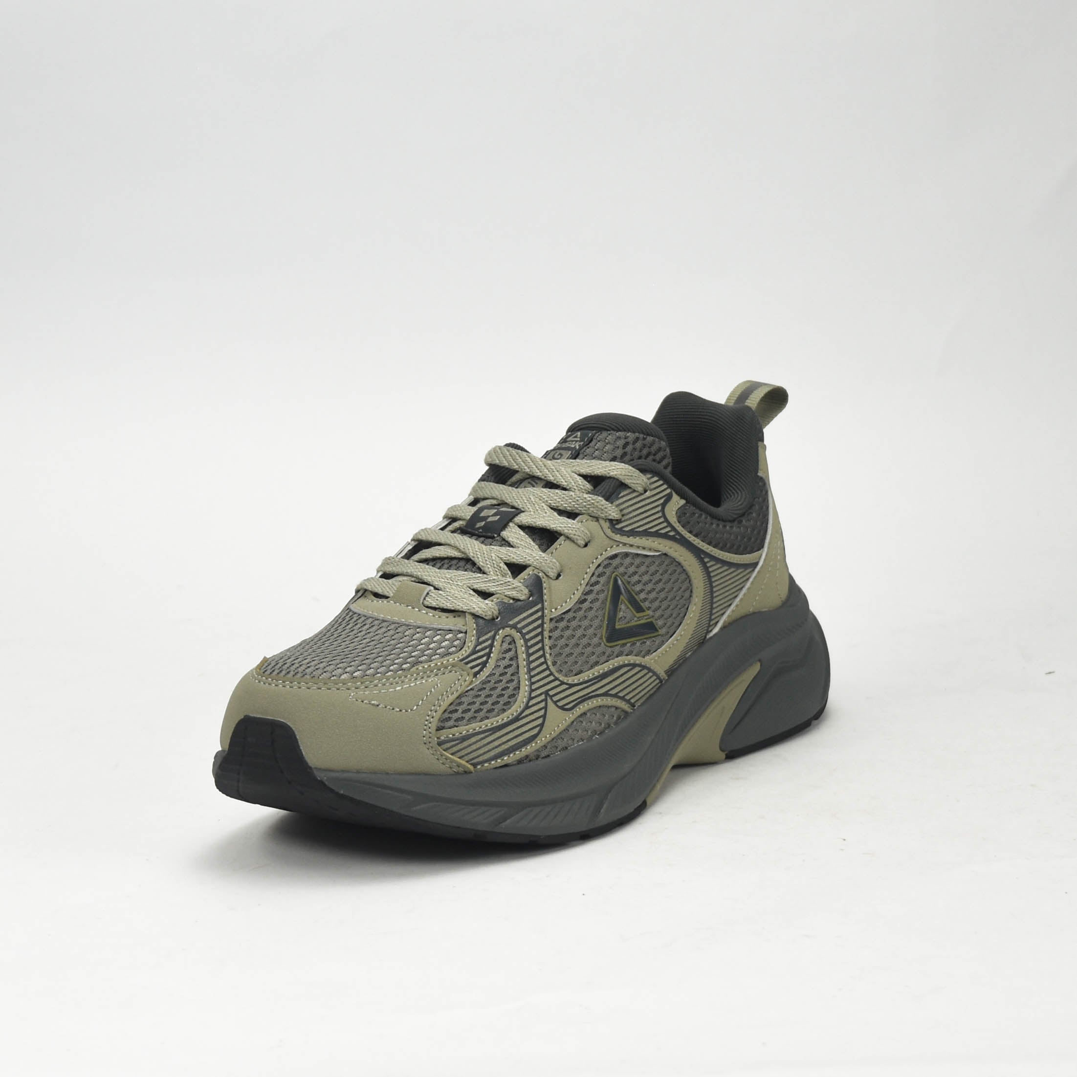 Peak Taichi Training Running Shoes Asphalt Green/Magnetic Grey - EXT54437H-N59D