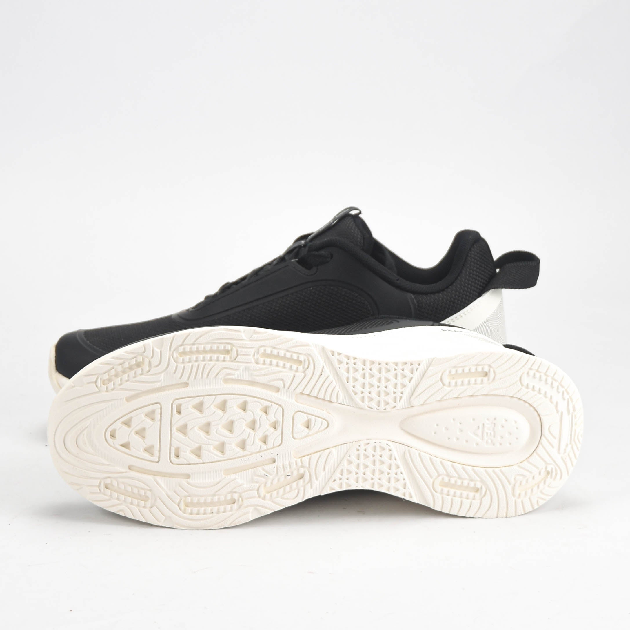Peak Taichi Walking Shoes Black/Milky White - EWT54698J-Z497