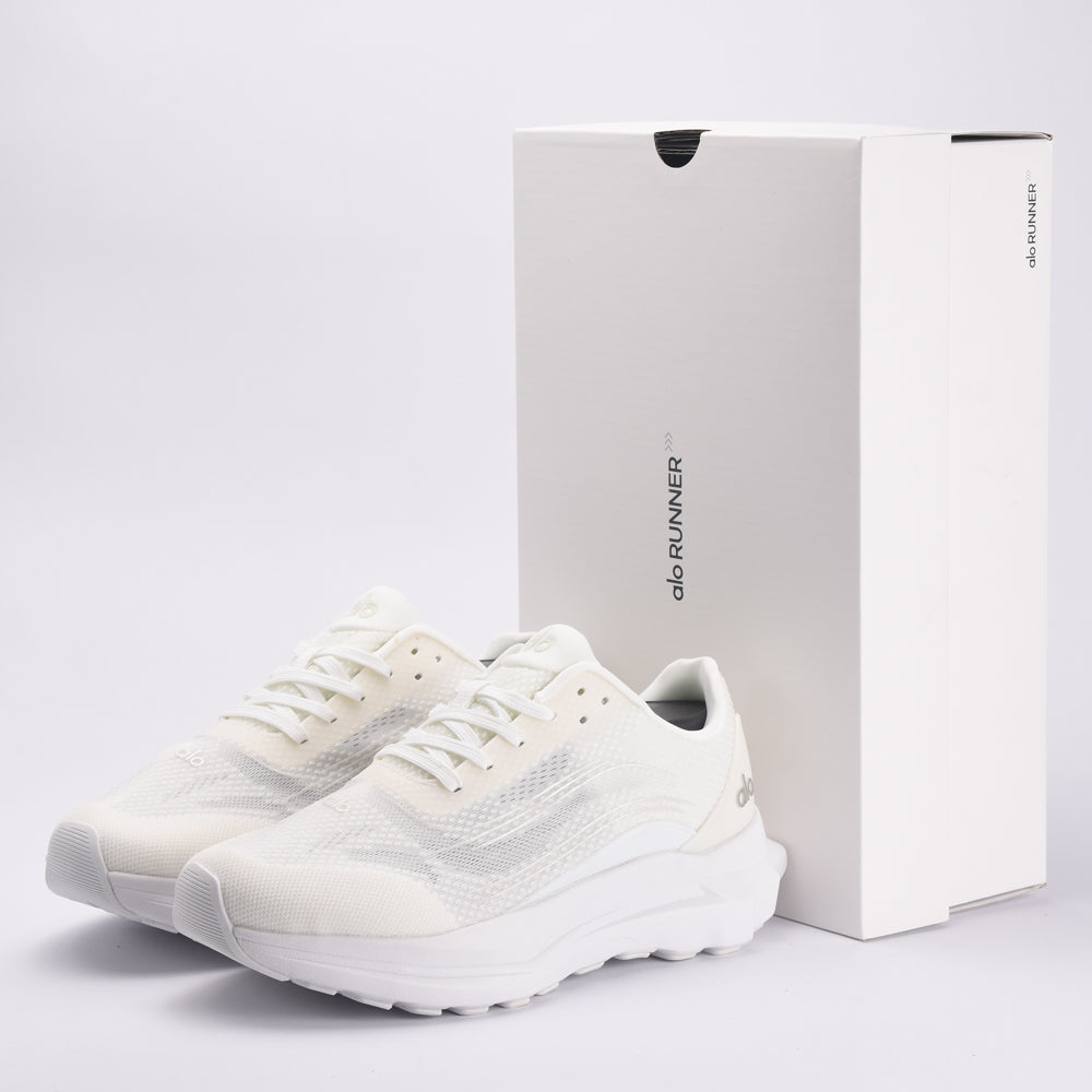 ALO RUNNER SNEAKER - A0590U_WHITE/WHITE