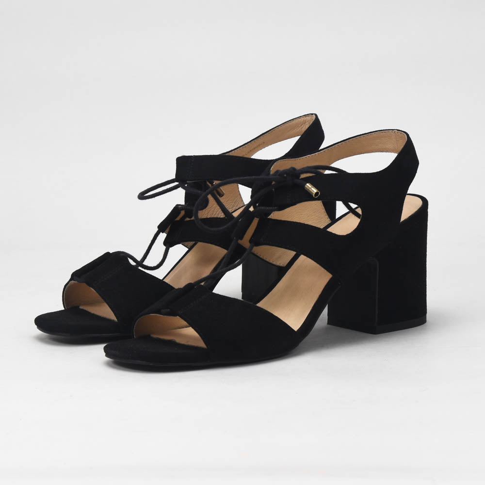 ANDRÉ SANDALES FEMME STARLET CUIR NOIR - 52314188419