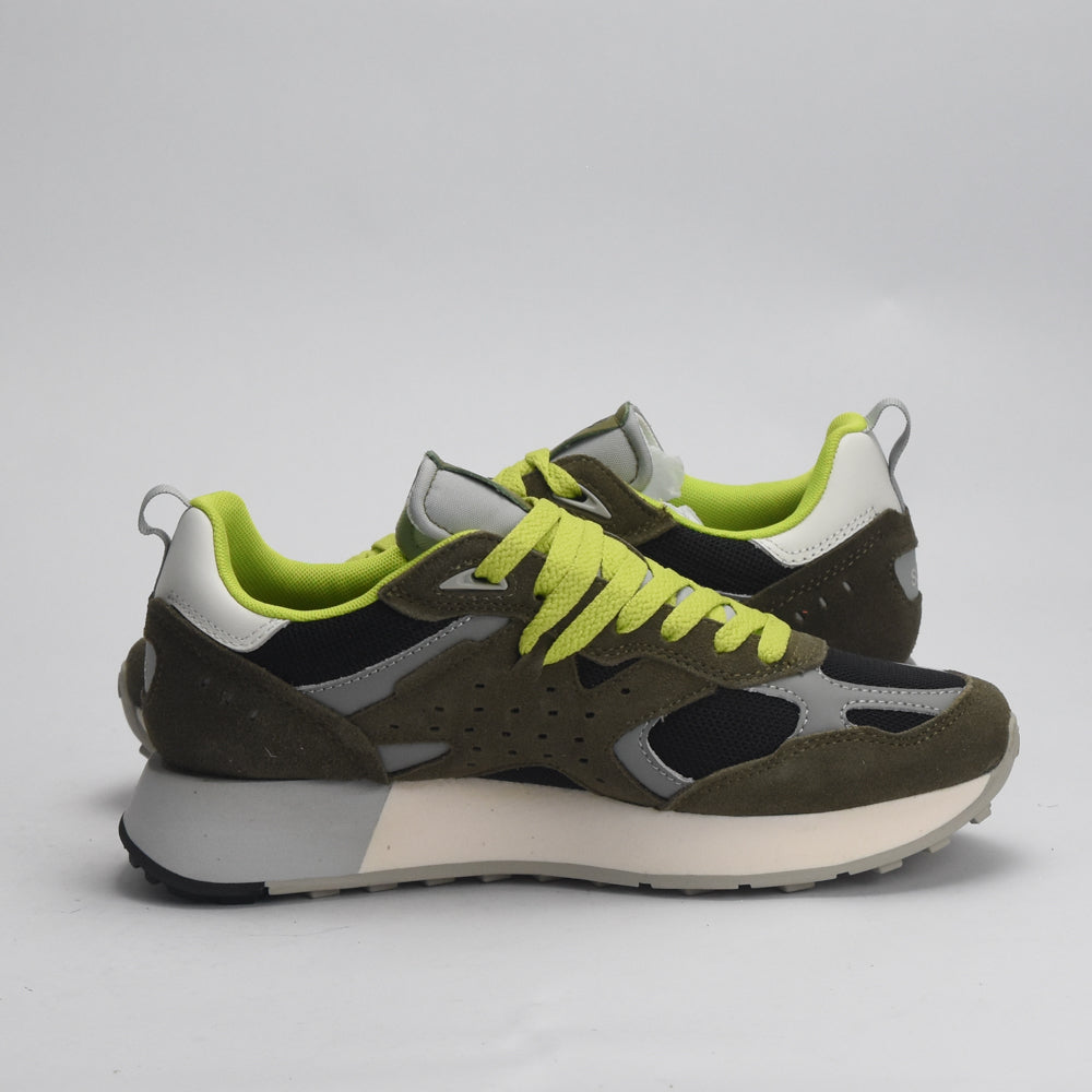 BASKET SUN68-JAKI-OUTDOOR-19-MILITAIRE - Z35115-19