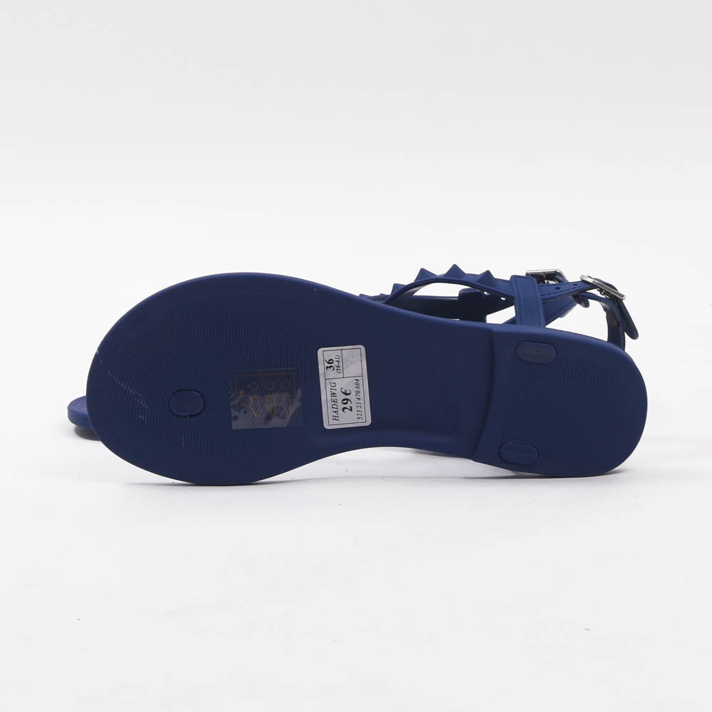 ANDRÉ SANDALES FEMME HADEWIG CAOUTCHOUC BLEU - 52321470604